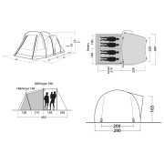 Tienda familiar Outwell Nevada 4 (2026)