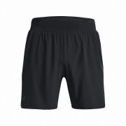 Pantalones cortos de hombre Under Armour Launch Pro 7'' Shorts negro Black / Black / Reflective