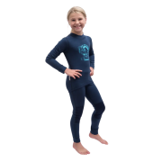 Camiseta funcional para niños Sensor Merino DF Planet Deep Blue