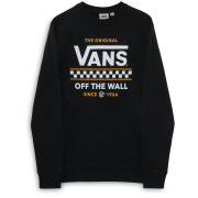 Sudadera de hombre Vans Stackton Crew negro Black