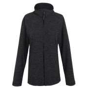 Sudadera funcional de mujer Regatta Mayse Full Zip negro Black Marl