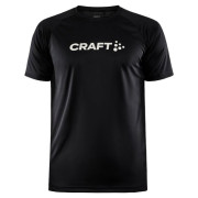 Camiseta de hombre Craft CORE Unify Logo negro Black