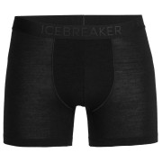 Calzoncillos bóxer para hombre Icebreaker Anatomica Cool-Lite Boxers negro Black