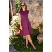 Vestido de mujer Drexiss Sofie Pike Wine burdeos