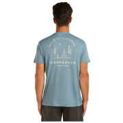 Camiseta de hombre Icebreaker Men Merino 150 Tech Lite SS Tee Peaceful Pass