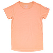 Camiseta de mujer Devold Breeze Plus Merino 200 T-Shirt Wmn rosa SUNRISE
