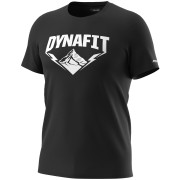 Camiseta de hombre Dynafit Graphic Co M S/S Tee blanco/negro Black