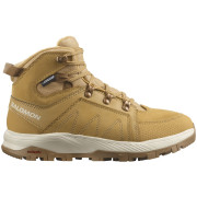 Botas de invierno para mujer Salomon Outchill Thinsulate Climasalomon marrón Taffy / Almond Milk / Rawhide