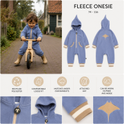 Mono para niños DucKsday Polar Fleece Twin/Blue