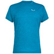 Camiseta de hombre Salewa Puez Melange Dry M S/S Tee azul oscuro BlueDanubeMelange