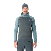 Sudadera funcional de hombre Dynafit Radical Wool Hooded Jkt M azul 3161 - smoke blue/0720