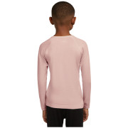 Camiseta funcional para niños Icebreaker K 200 Oasis LS Crewe Pink Quartz