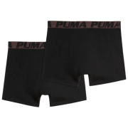 Calzoncillos bóxer para hombre Puma Striped Elastic Boxers 2P black