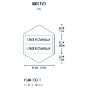 Tienda de campaña Sea to Summit Ikos Evo Tent TR2