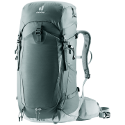Mochila Deuter Trail Pro 34 SL gris/verde teal-tin