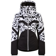 Chaqueta de esquí para mujer Dare 2b Rocker Jacket blanco/negro Black & White Graffiti