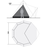 Mosquitero Robens Universal Tipi Mosquito Inner