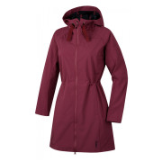Abrigo de mujer Husky Sara L S violeta Burgundy