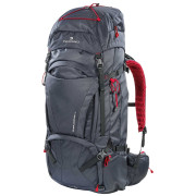 Mochila Ferrino Overland 65+10 New negro/rojo