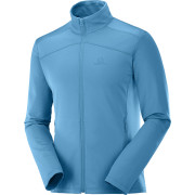 Sudadera de hombre Salomon Discovery Lt Fz M azul FjordBlue