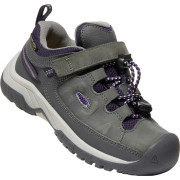 Calzado para niños Keen Targhee Low Wp Children gris magnet/tillandsia purple