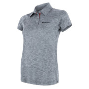 Camiseta funcional de mujer Sensor Motion Polo gris Grey