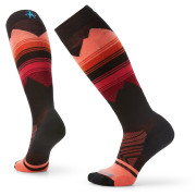 Calcetines de esquí Smartwool W Ski Targeted Cushion Pattern OTC negro/naranja black