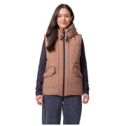 Chaleco de mujer Hannah Dot Vest marrón claro beaver fur