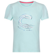 Camiseta para niños Regatta Bosley VII azul claro Bleached Aqua