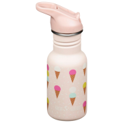 Botella para niños Klean Kanteen Kid Classic Narrow 12oz (w/Flip Seal Sport Cap) rosa ice cream