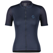 Maillot de ciclismo para mujer Scott Endurance 10 s/sl azul oscuro dark blue/metal blue