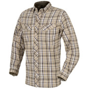 Camisa de hombre Helikon-Tex Defender Mk2 City Shirt® marrón Cider Plaid