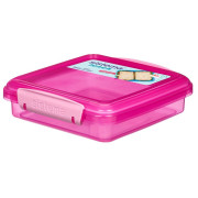 Caja de merienda Sistema Lunch Krabička na sandwich 450 ml rosa