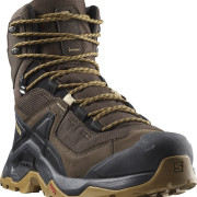 Calzado de senderismo para hombre Salomon Quest Element Gore-Tex negro/marrón Delicioso / Black / Dull Gold