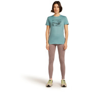 Camiseta de mujer Icebreaker Women Merino 150 Tech Lite SS Tee Terrain