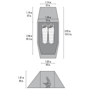 Tienda de campaña de senderismo MSR Tindheim 2