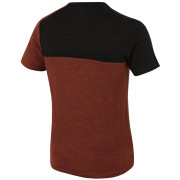 Camiseta de hombre MOOA MerinoSilk Block 160 short