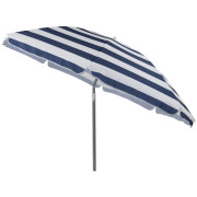 Parasol Bo-Camp Parasol Beach azul/blanco Striped