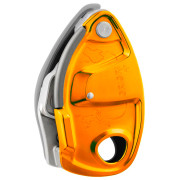 Asegurador semiautomático Petzl GriGri + naranja Orange