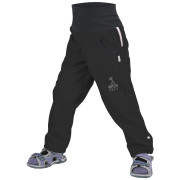 Pantalones softshell para niños Unuo bez zateplení Street negro