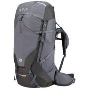 Mochila de senderismo para mujer Rab Exion 65 ND gris Anthracite/Graphene