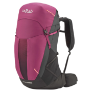 Mochila de senderismo para mujer Rab Airox 28 ND burdeos mulberry/black/MBL