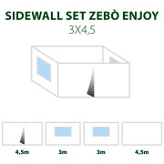 Pared lateral Brunner Sidewall Set Enjoy/Pro 3x4,5