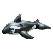 Orca hinchable Intex Whale RideOn 58561NP negro