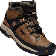 Calzado para niños Keen Targhee MID WP Y marrón DarkEarth/GoldenBrown