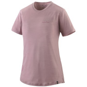Camiseta de mujer Patagonia Women's Capilene Cool Merino Blend Graphic Shirt rosa Multi-Pitch: Quiet Violet