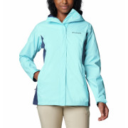 Chaqueta de mujer Columbia Arcadia Jacket ll azul/ azul claro Aquamarine, Nocturnal