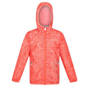 Chaqueta para niños Regatta Printed Lever (2023) naranja NeonPchAniml