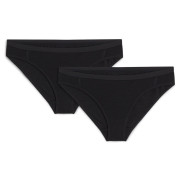 Bragas de mujer Icebreaker Women Merino 150 Siren Bikini 2 Pack negro Black