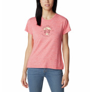 Camiseta de mujer Columbia Sloan Ridge™ Graphic SS Tee rosa Juicy Heather, Naturally Boundless